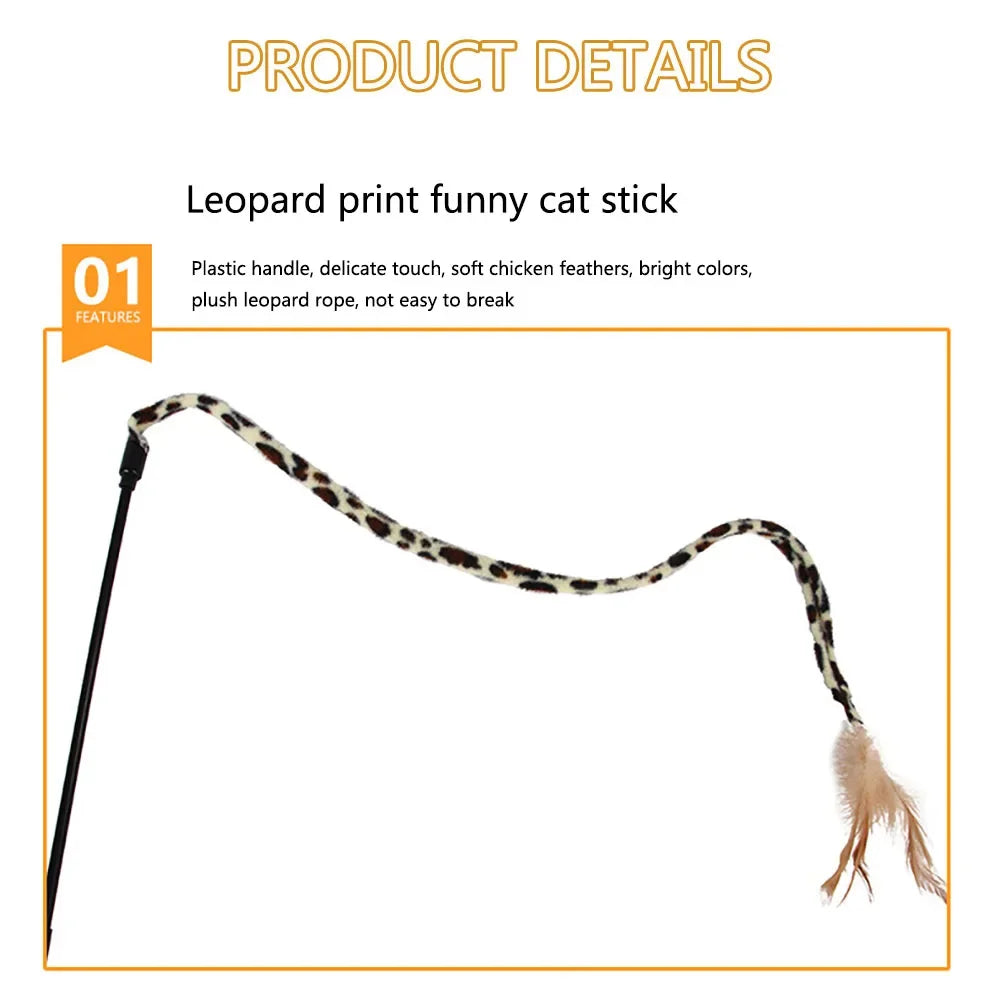 Kitten Toys Variety Pack – Cat Toy Set with Funny Wand, Sisal Mouse, Bell Balls & Interactive Cat Supplies