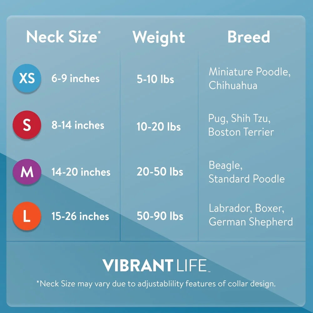 Adjustable Reflective Dog Collar – Comfortable, Secure Fit for Large Dogs