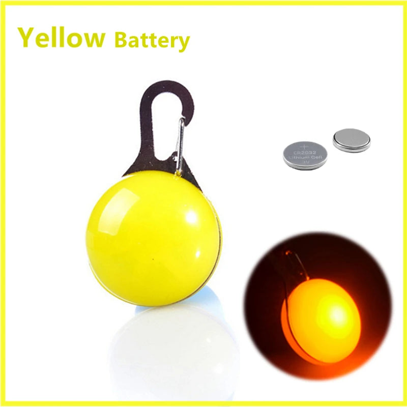LED Luminous Dog Collar – Adjustable USB Rechargeable Glowing Pet Collar, Anti-Lost & Safety Flashing Light