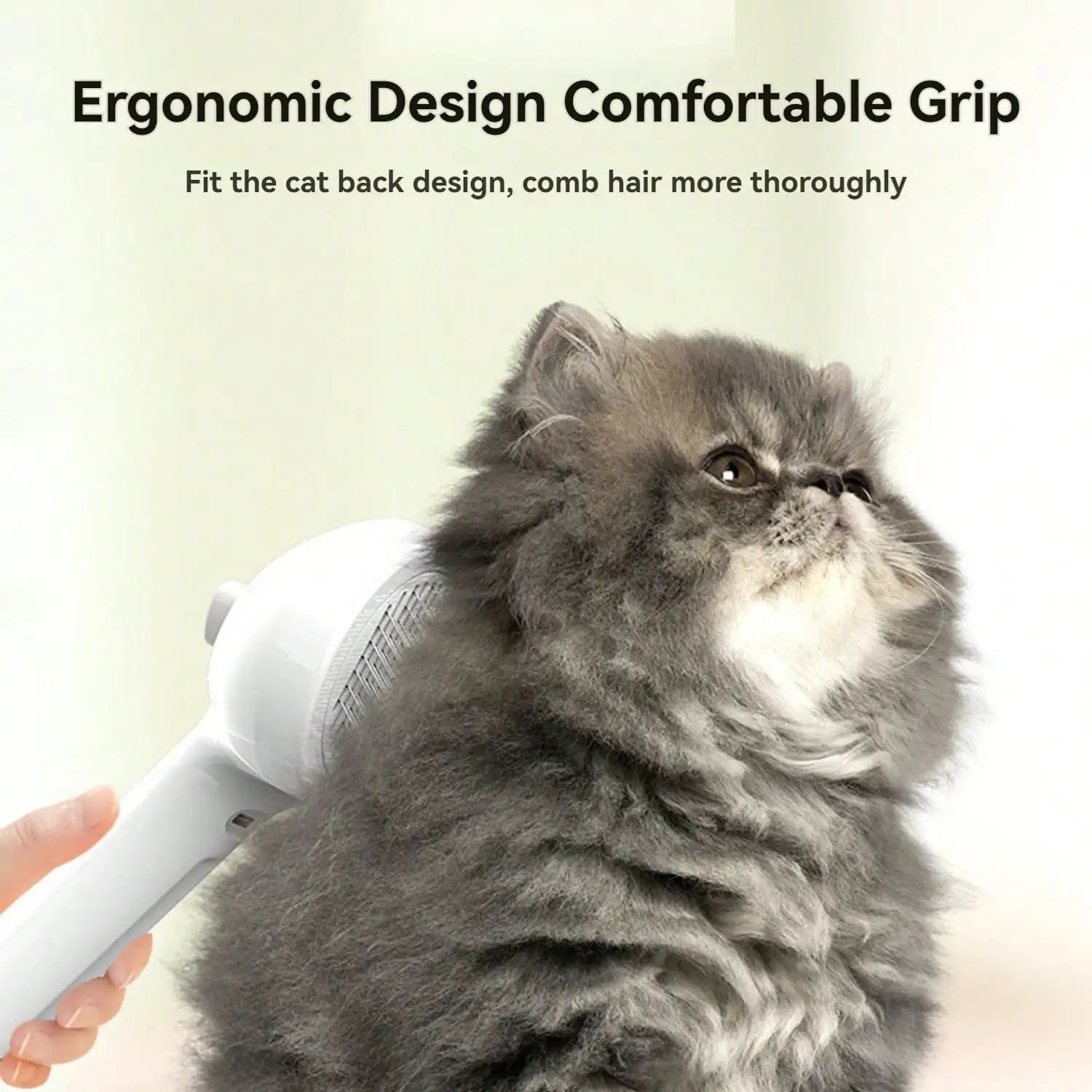 Cat Steam Brush – Pet Spray Hair Removal Comb for Shedding & Grooming | Water Mist Detangler Brush for Cats, Dogs & Small Animals