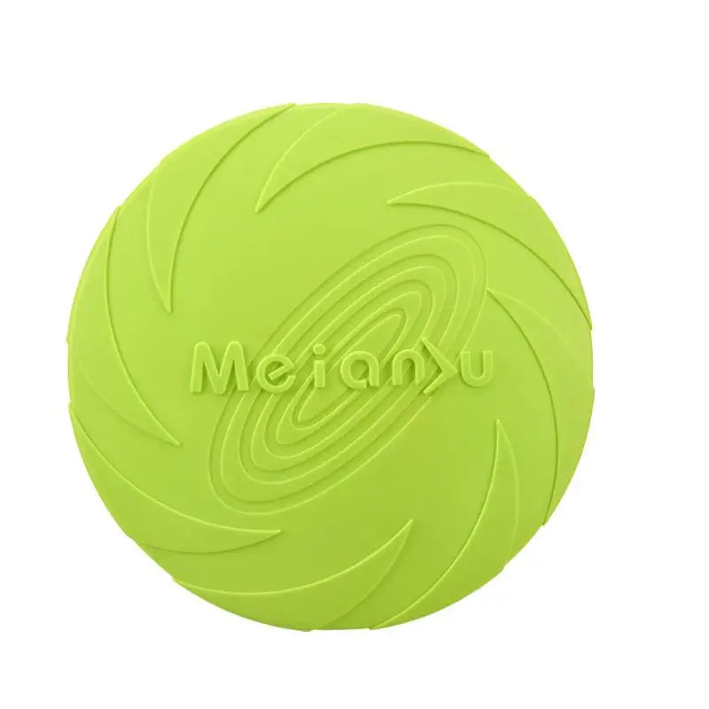 OUZEY Bite-Resistant Flying Disc Toy – Durable Interactive Dog Toy for Outdoor Training & Play