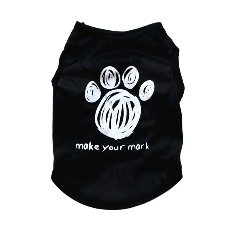 Security Dog Vest – Summer Pet T-Shirt for Small Dogs and Cats