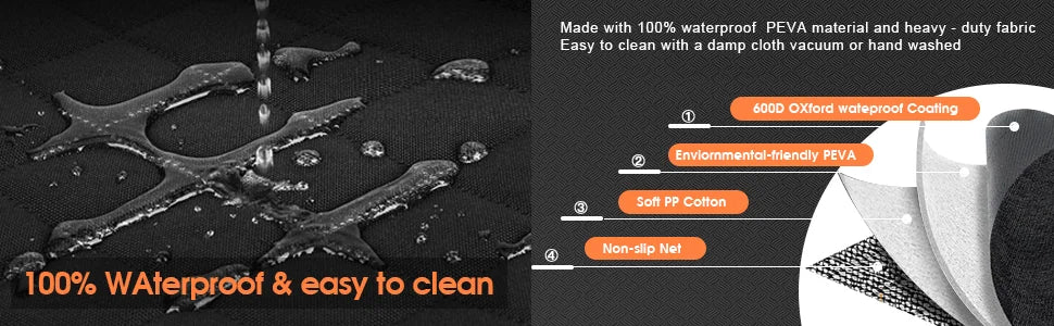 Dog Car Seat Cover for Pets – 100% Waterproof Hammock-Style Back Seat Protector | Scratch-Proof, Non-Slip, Durable & Soft for Cars and Trucks