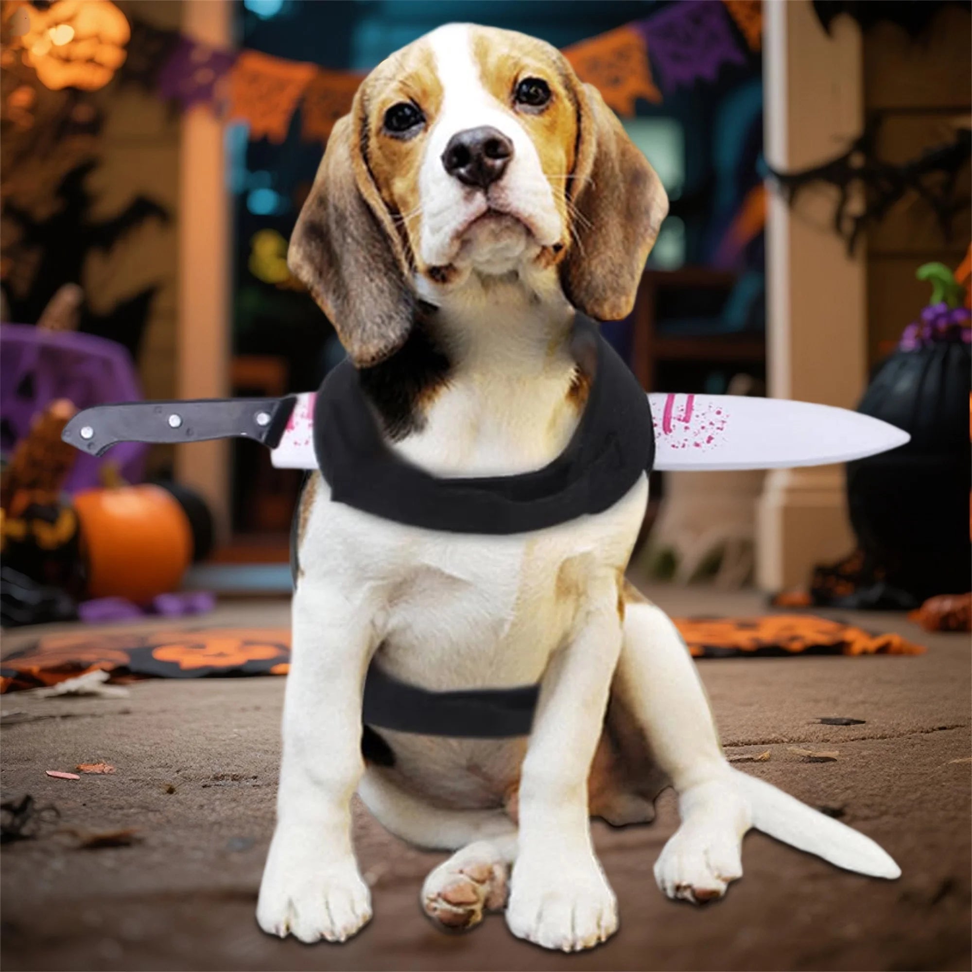 Funny Shark Hat Costume – Halloween Pet Outfit for Small Dogs & Cats