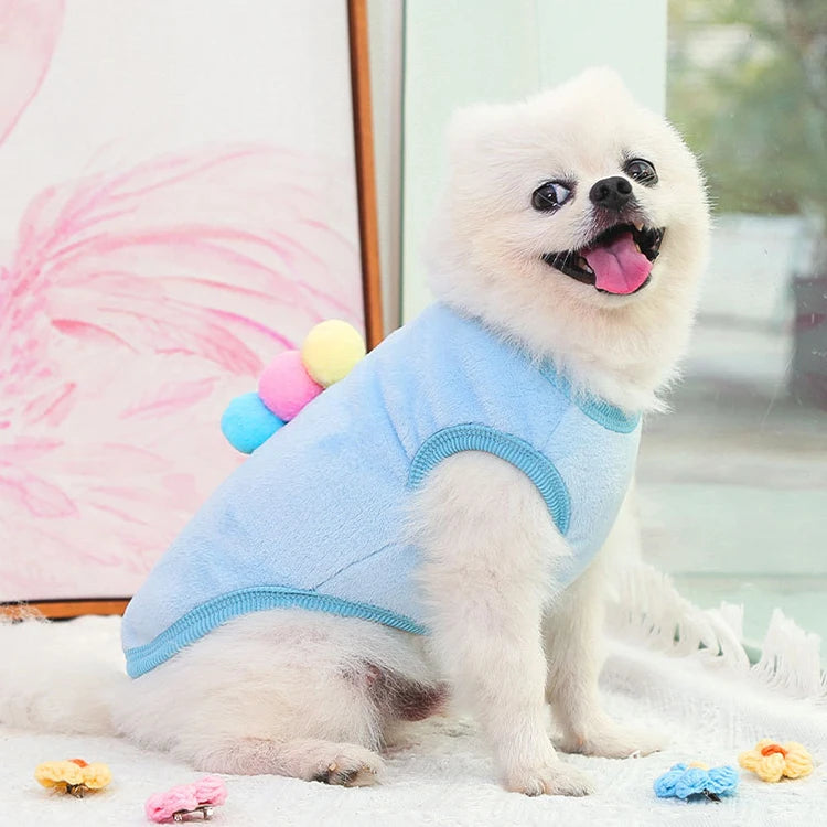 Soft Fleece Winter Dog Coat – Warm Jacket for Small & Medium Dogs and Cats