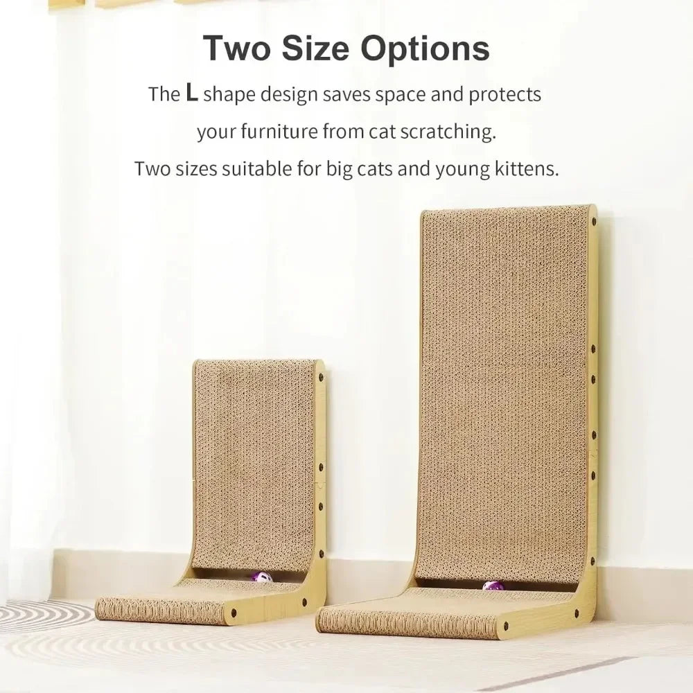 Vertical Cat Scratching Post – Wear-Resistant Scratch Board and Furniture Protector