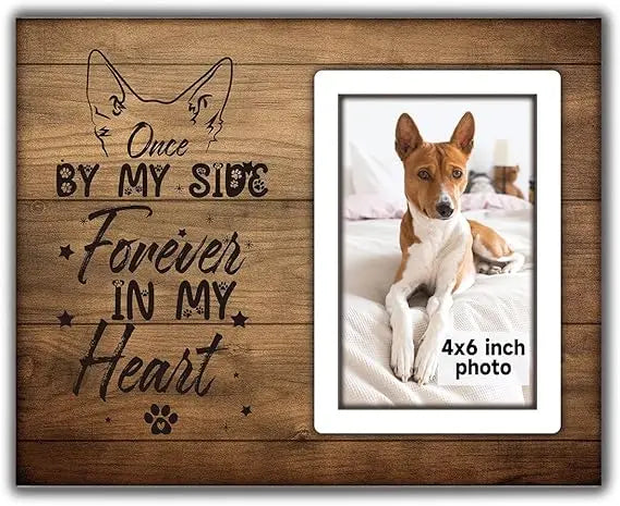 Dog Memorial Picture Frame – Pet Loss Sympathy Gift & Keepsake Tribute for Dogs