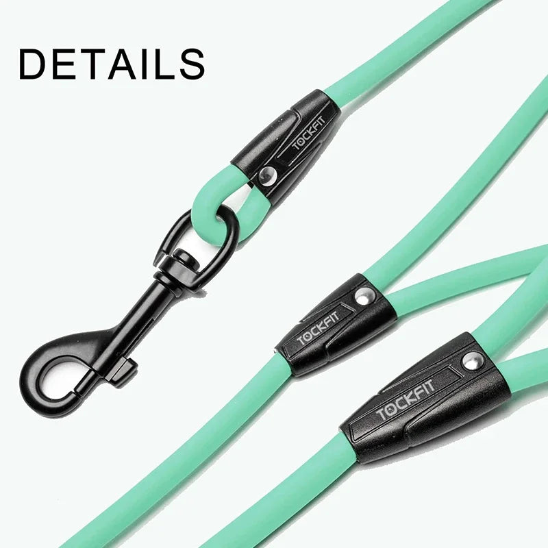Waterproof Long Dog Training Leash – Durable PVC Lead for Recall, Yard, Beach & Outdoor Play (5FT, 10FT, 20FT, 30FT)