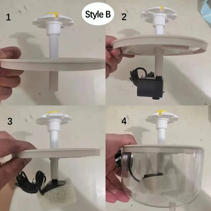 Automatic Pet Water Fountain – USB Electric Cat Water Dispenser with Filter