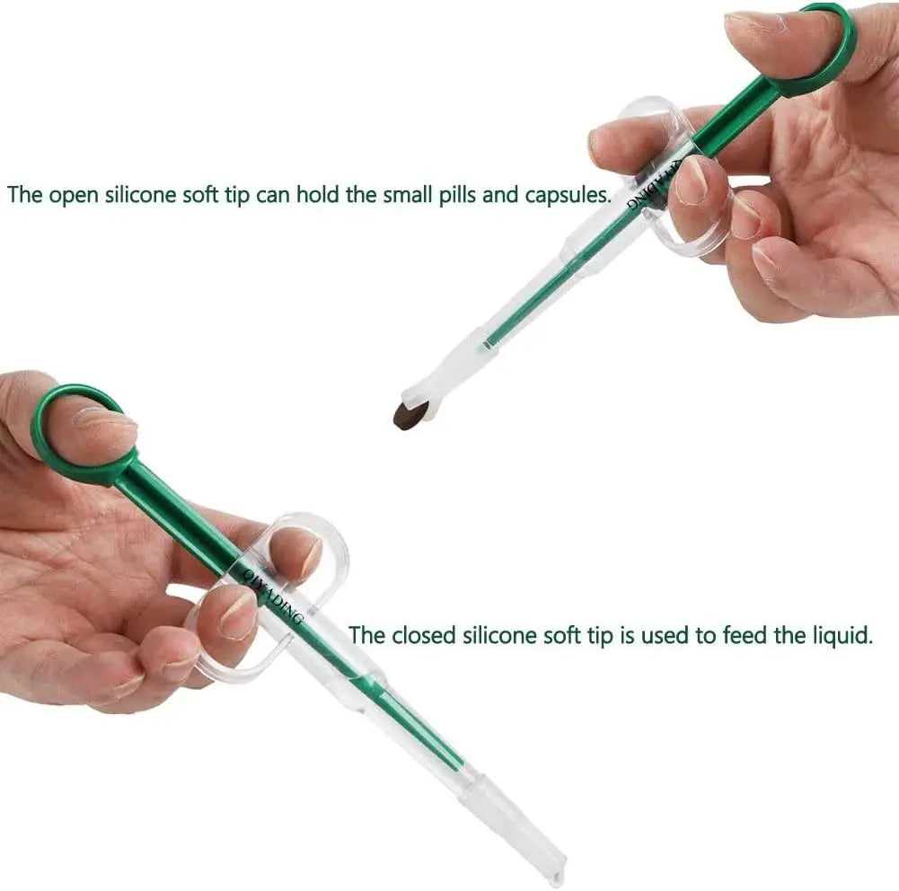 Soft Tip Pet Pill Shooter – Tablet & Capsule Dispenser for Cats, Dogs & Small Animals
