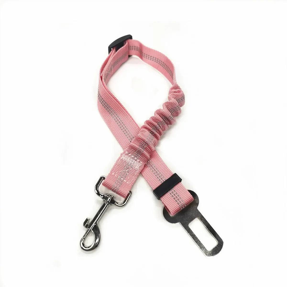 Adjustable Pet Car Seat Belt – Safety Harness Clip for Dogs & Cats in Vehicles