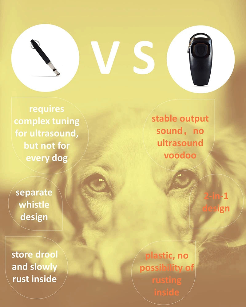 Professional Dog Training Whistle – High-Frequency Recall Tool for Bark Control, Obedience & Hunting