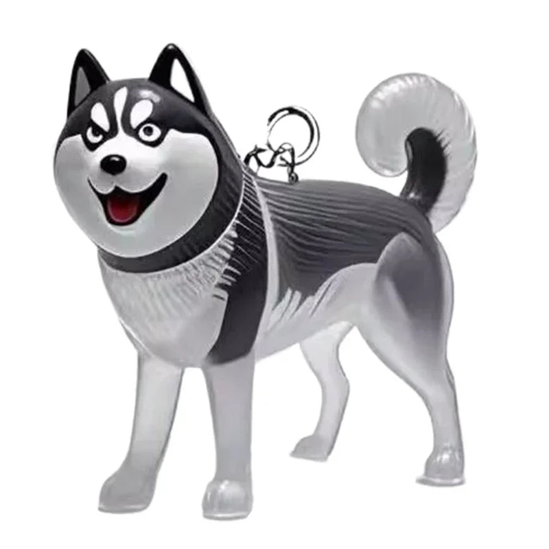 Dog Hair Storage Pendant Keychain – Cute Keepsake Souvenir for Pet Lovers, Bag Charm & Car Keychain Gift