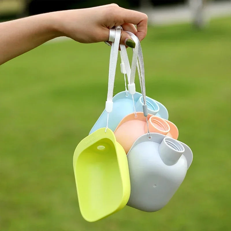 Portable Dog Travel Water Bottle – Outdoor Pet Water Feeder for Dogs & Cats