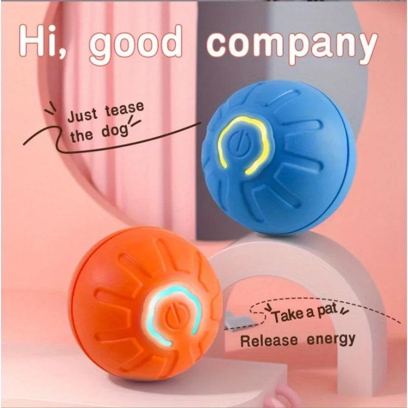 Gravity Smart Jumping Ball – USB Rechargeable Pet Toy for Cats & Dog