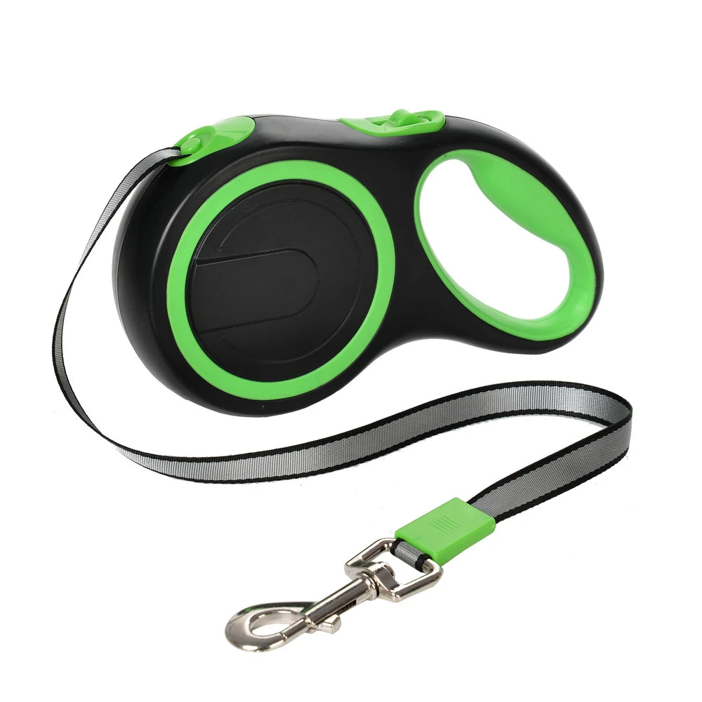 8m Retractable Dog Leash – Extendable Training Traction Belt for Small & Large Dogs, Cats, Pugs, and Labradors