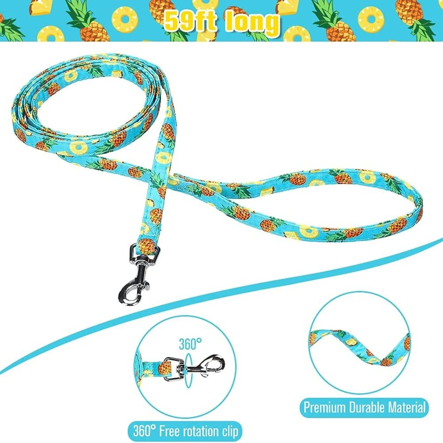 Adjustable No Pull Dog Harness & Leash Set – Heavy Duty Comfortable Vest for Small & Medium Puppies