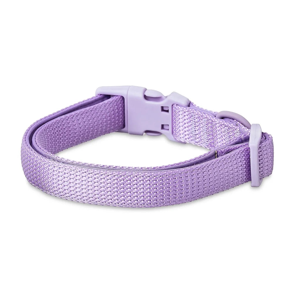 Adjustable Neoprene Dog Collar – Comfortable Fit for Medium Dogs (14–20 Inches) with D-Ring Leash Attachment