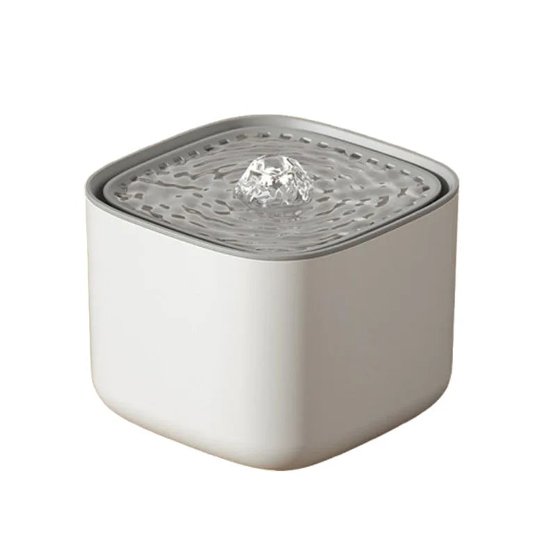 101oz/3L Automatic Pet Water Fountain with Induction Sensor – USB Quiet Cat & Dog Water Dispenser