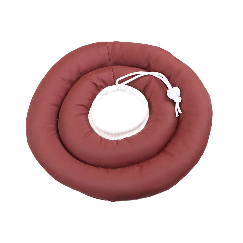 Soft Cotton Recovery Collar – Anti-Scratch Cone for Dogs & Cats