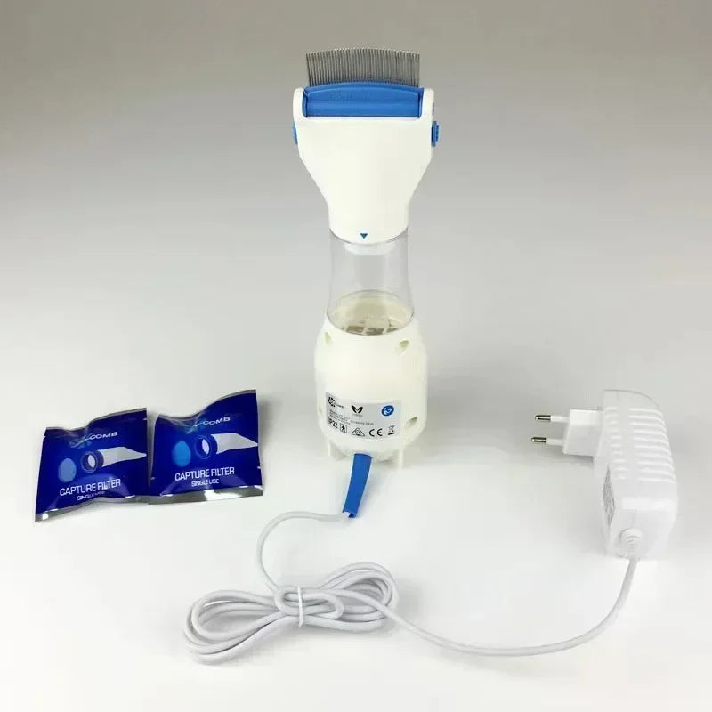 Pet Electric Lice Grabber Comb – Multifunctional Flea & Lice Removal Tool for Dogs & Cats | Safe Physical Pest Killer & Hair Cleaner