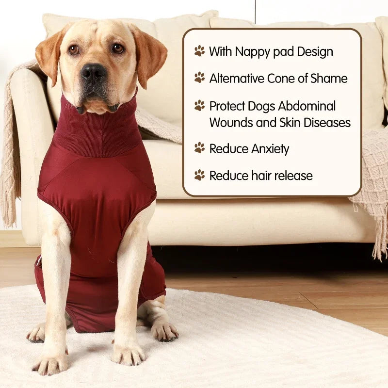 Pet Recovery Suit – Post-Surgery Shirt for Dogs & Cats