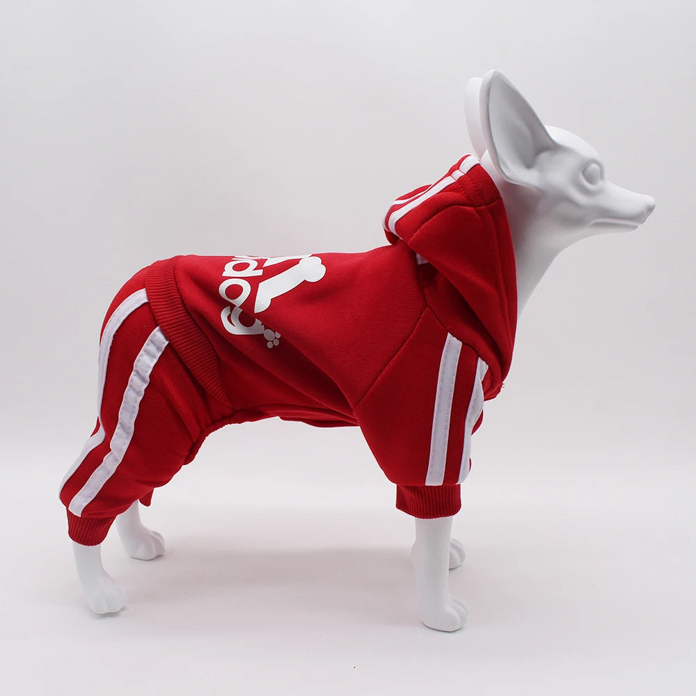 Adidog Dog Jumpsuit – Sports Suit for Small Dogs