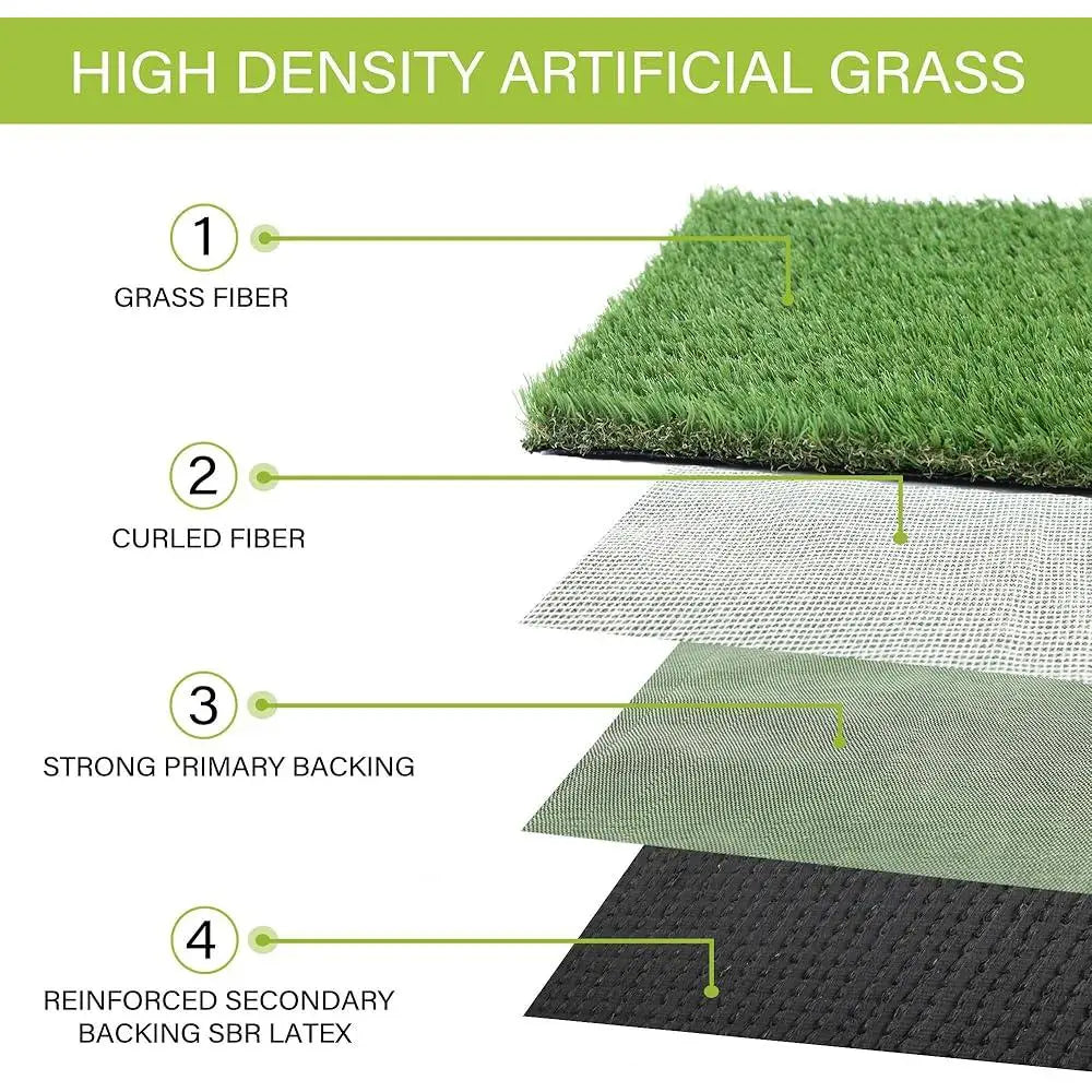 3x5ft Artificial Grass Potty Pad – Large Dog Training Mat with Drainage for Indoor/Outdoor Use