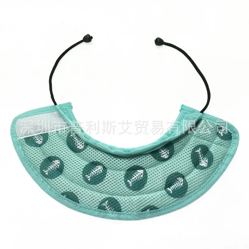 Adjustable Soft Cat Recovery Cone – Anti-Bite Protective Collar for Cats & Small Dogs