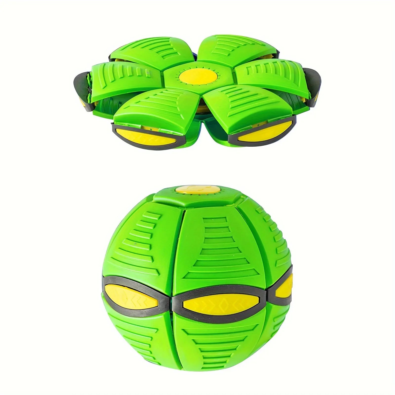 Flying Saucer Bouncing Ball – Durable & Elastic Dog Toy for Outdoor Play and Exercise