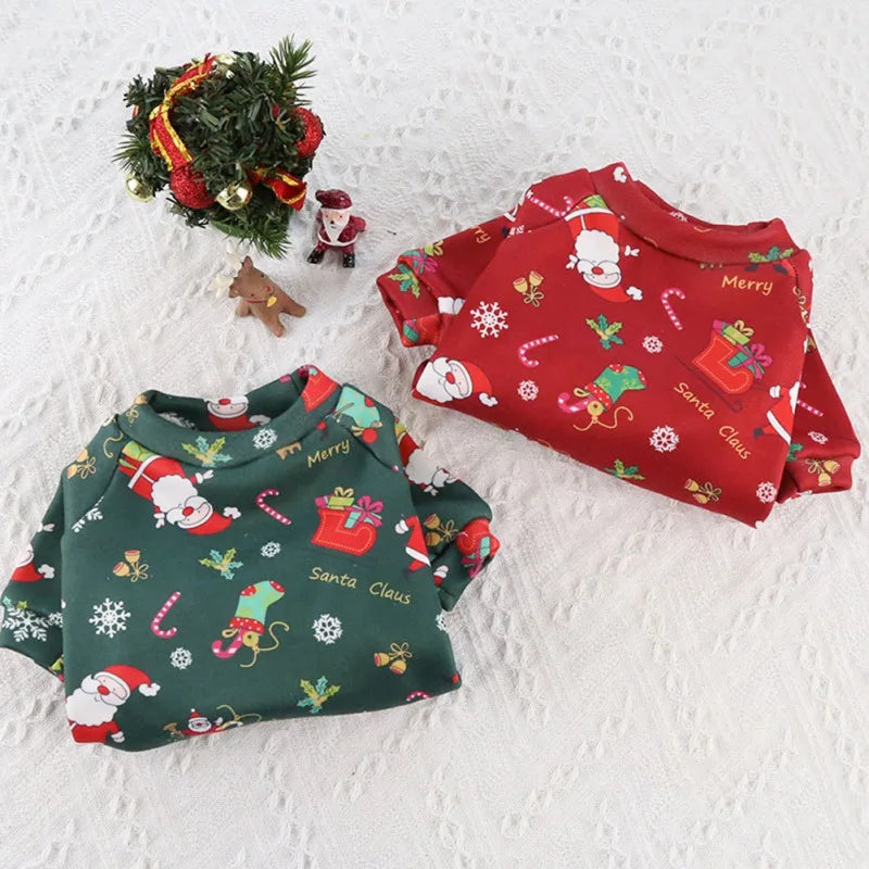 Christmas Dog Sweater – Warm Pullover for Small & Medium Dogs & Cats