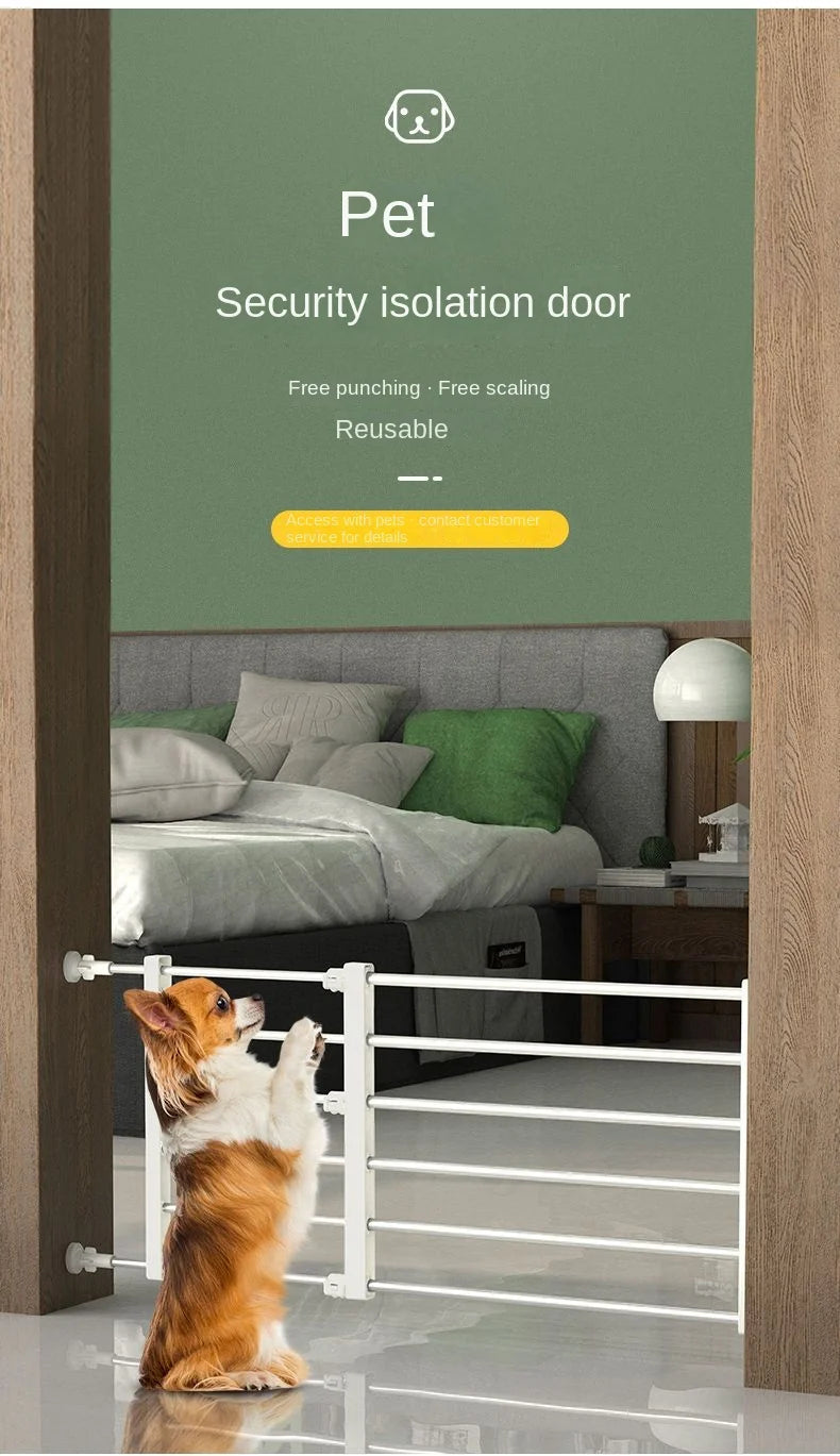 Pet Fence Barrier Gate – Indoor Safety Mesh for Small & Medium Dogs and Cats