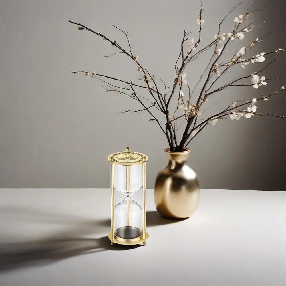 Hourglass Cremation Urn – Timeless Keepsake for Ashes, Fillable Pet & Memorial Urn