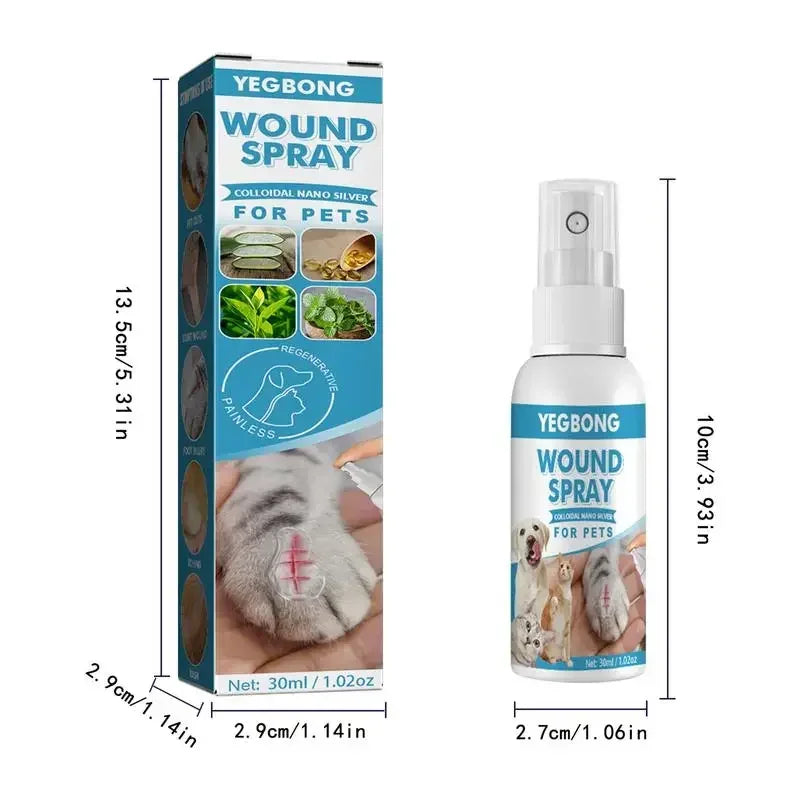 30ml Anti-Itch Spray for Dogs & Cats – Soothing Skin Relief for Itchy & Sensitive Skin