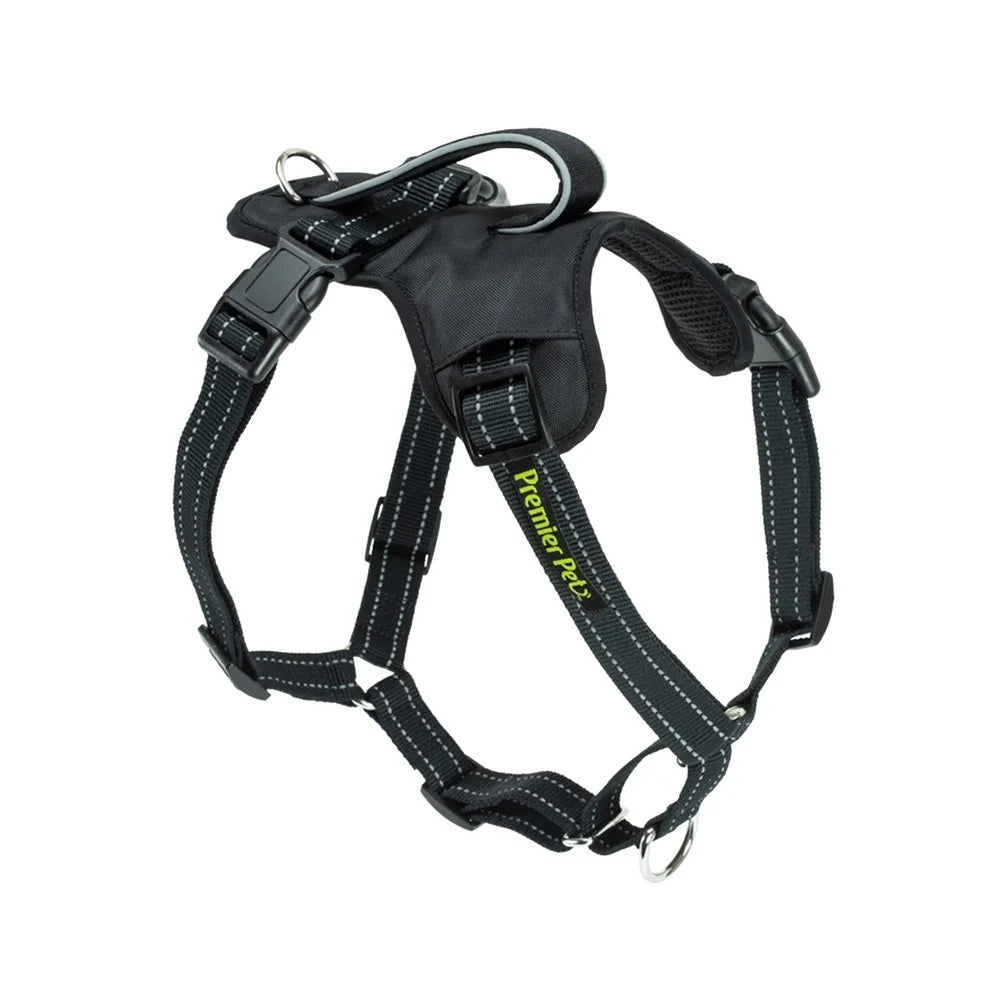No-Pull Comfort Harness for Medium Dogs – Padded, Reflective with Front & Back Leash Attachments