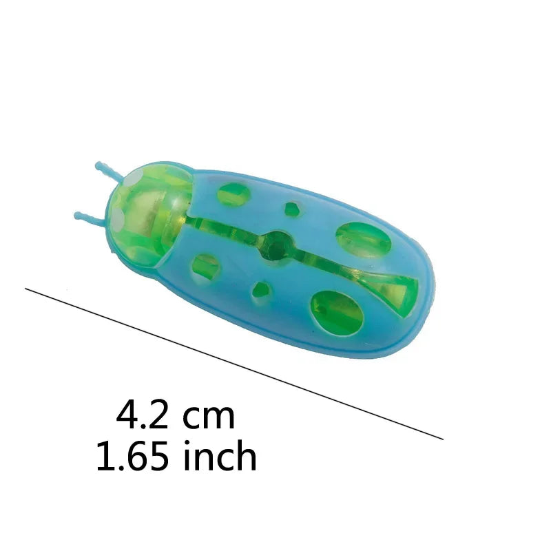 Funny Electric Bugs Catnip Toy – Battery-Operated Mini Robot Insect with Vibration for Cats