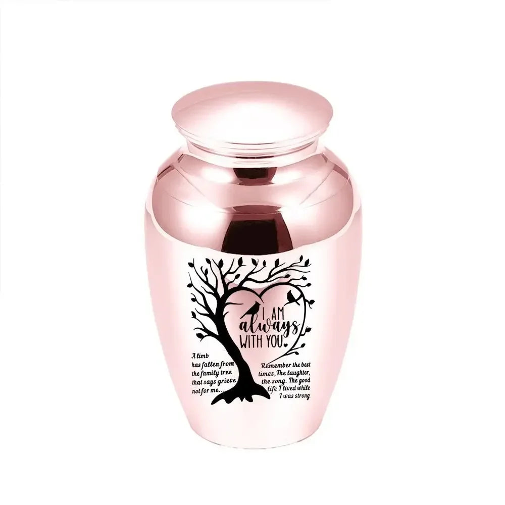 Tree of Life Pet Cremation Jar – Decorative Ashes Keepsake Box for Dogs, Cats & Small Pets