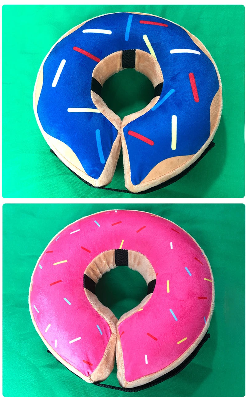 Inflatable Dog & Cat Recovery Collar – Soft Protective Anti-Bite Neck Ring (Elizabethan Style)