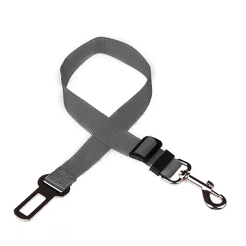 Adjustable Pet Car Seat Belt – Safety Harness Clip for Dogs & Cats in Vehicles