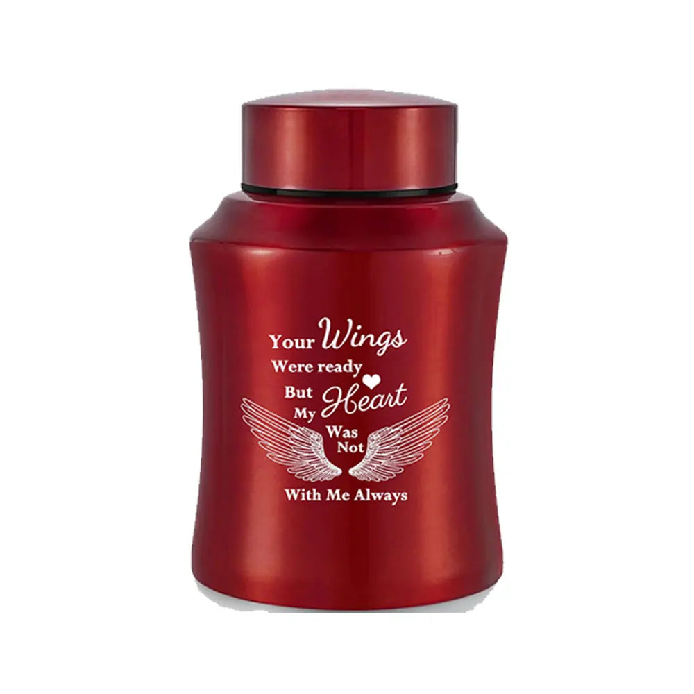 Large Decorative Stainless Steel Cremation Urn for Human or Pet Ashes – Memorial Keepsake Urn