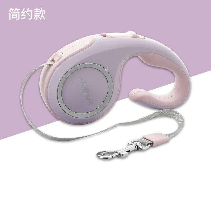 3M/5M Retractable Dog Leash – Automatic Traction Rope for Small & Medium Pets