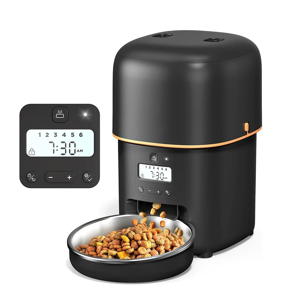 2L Smart Pet Feeder with 5G WiFi & Camera – Automatic Cat & Dog Food Dispenser with Video Monitoring