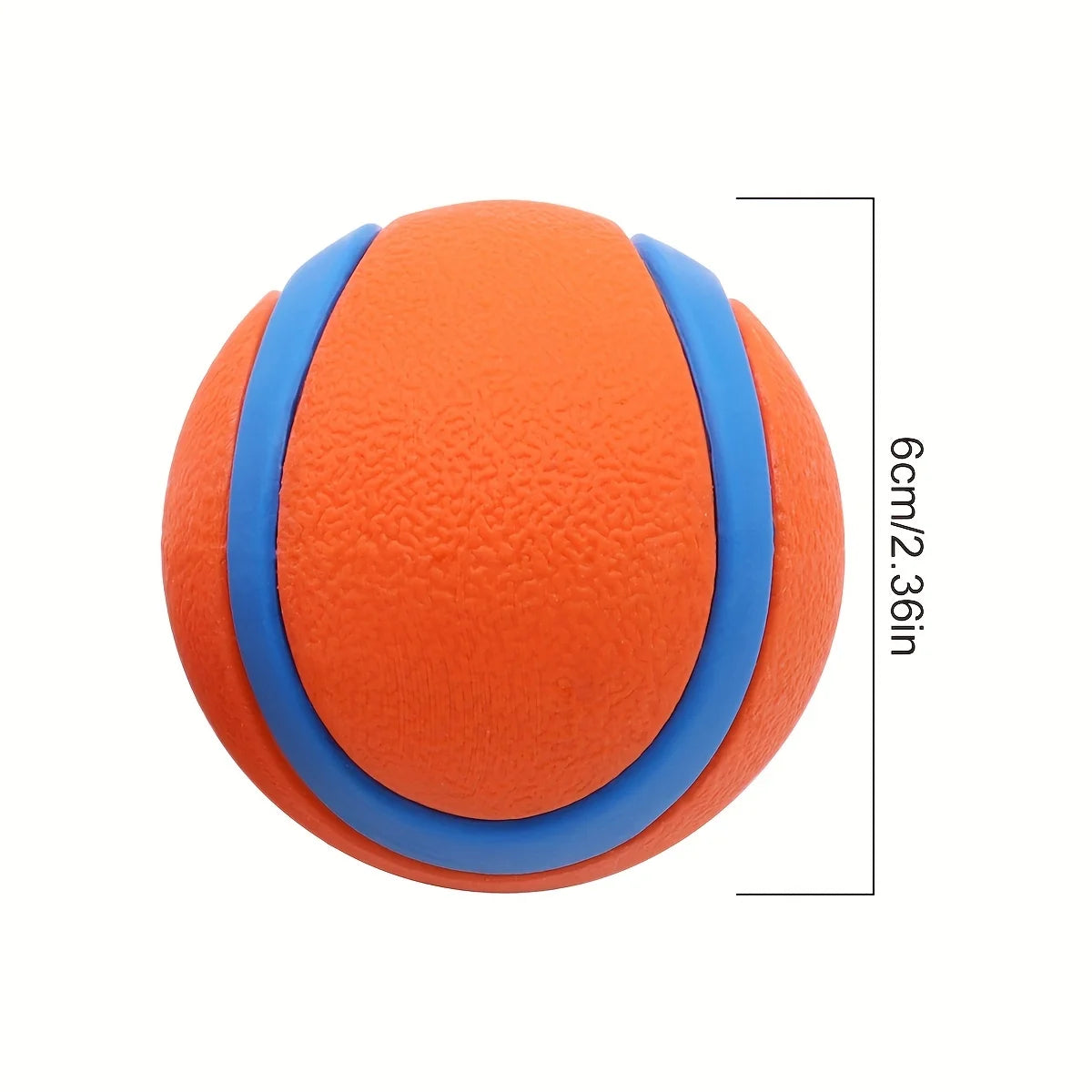 Durable Dog Toy Ball – Tough Chew-Resistant Fetch Ball for Large, Medium & Small Dogs