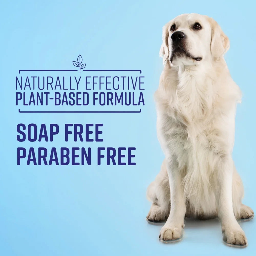 Fresh Soothing 4-in-1 Dog Shampoo & Conditioner – Coconut & Oatmeal Wash | Clean, Moisturize, Deodorize & Detangle | Gentle Biodegradable Formula