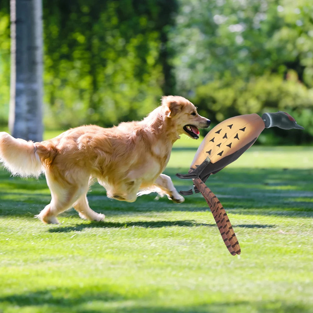 Pheasant Dummy Bumper Toy – Hunting Dog Training Aid for Retrievers & Gundogs | Duck Recognition & Retrieval Practice