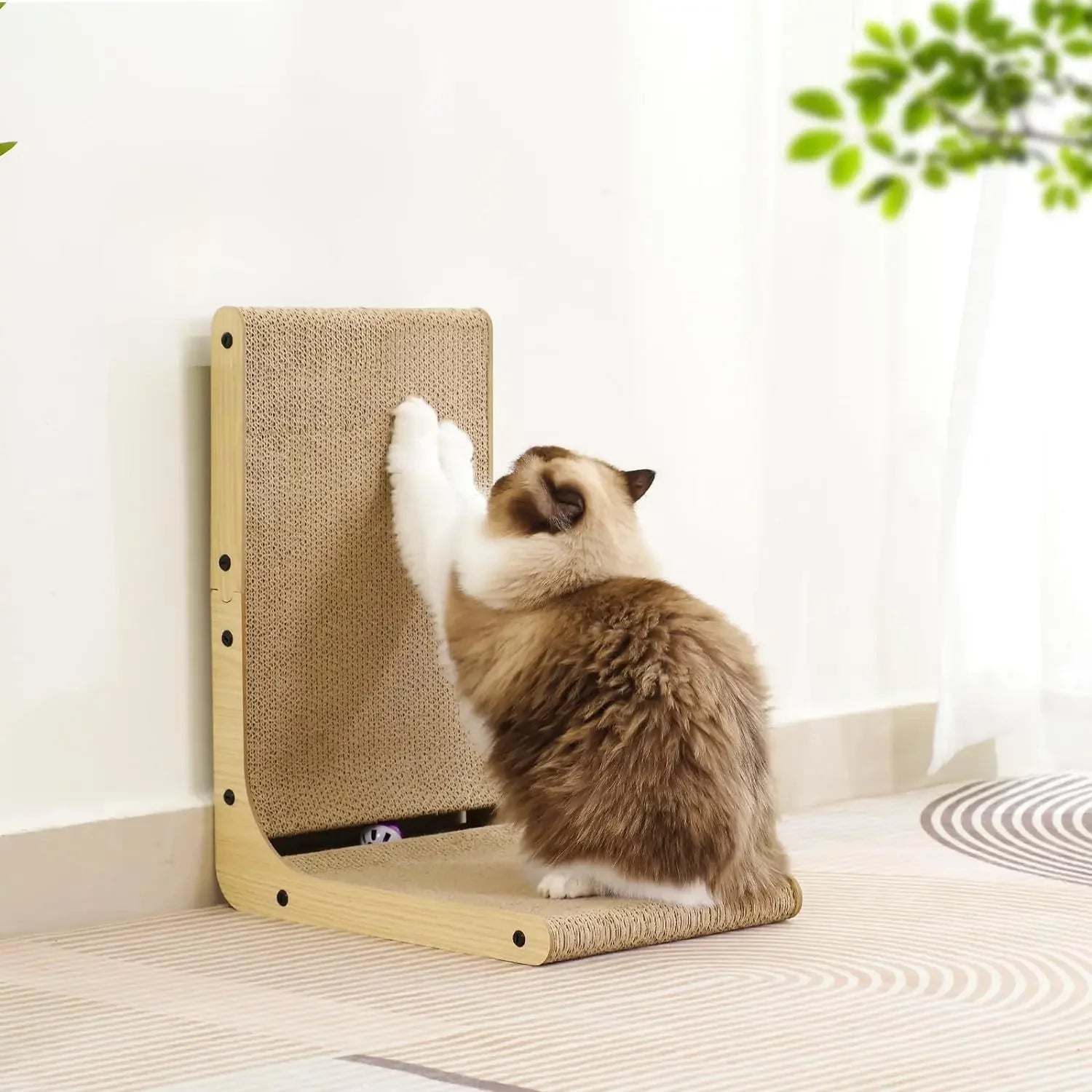 Vertical Cat Scratching Post – Wear-Resistant Scratch Board and Furniture Protector