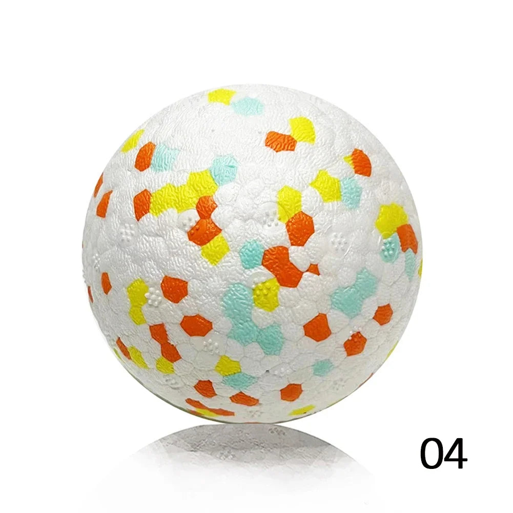 EPTU Rubber Dog Ball – High Elastic Bite-Resistant Chew & Fetch Toy, Interactive Flying Ball for Dogs