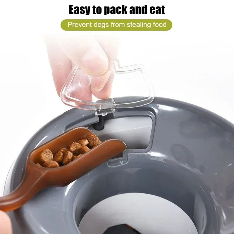 Interactive Pet Tennis Ball Launcher – Food Reward Machine & Training Toy for Dogs and Cats