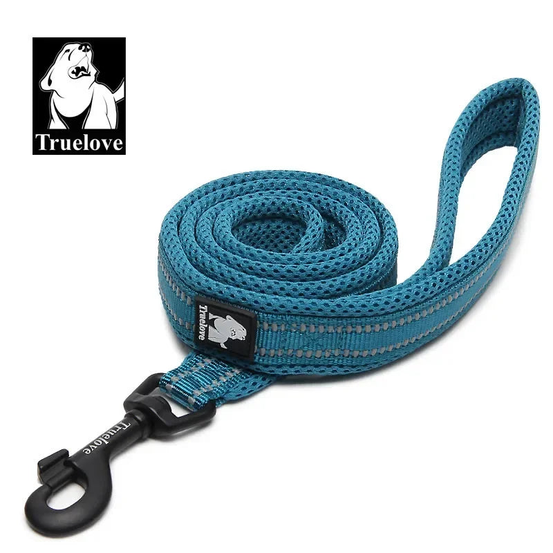 Truelove Reflective Pet Leash – Soft Padded Nylon Lead for Dogs & Cats (200cm)