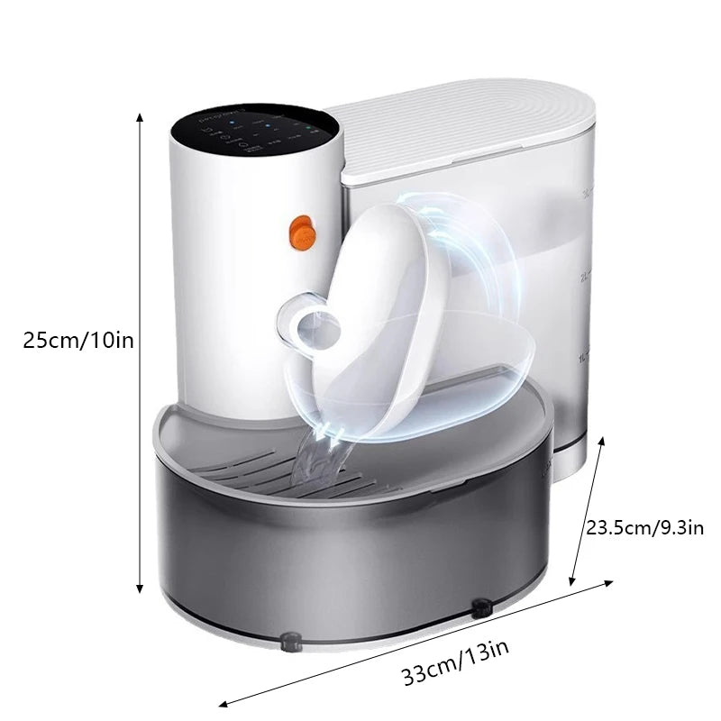 Smart Rechargeable Cat Water Fountain – Automatic Running Water Dispenser for Cats & Dogs